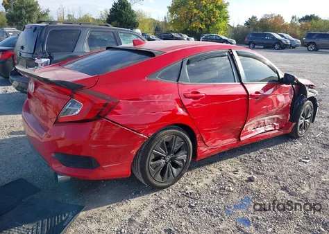 2018 Honda Civic Ex-T из США, поврежденный, VIN JHMFC1F39JX008839